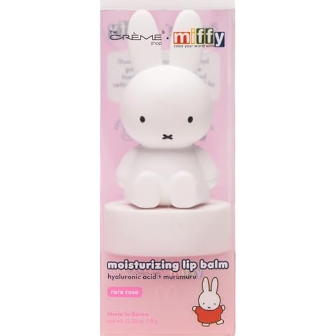 rayihni THE MIFFY TINTED LIP BALM WITH ADORABLE MIFFY CAP, WITH HYALURONIC ACID AND MURUMURU TO MOISTURIZE, SOFTEN AND VISIBLY IMPROVE CHAPPED OR DRY LIPS - RARE ROSE - Image 2